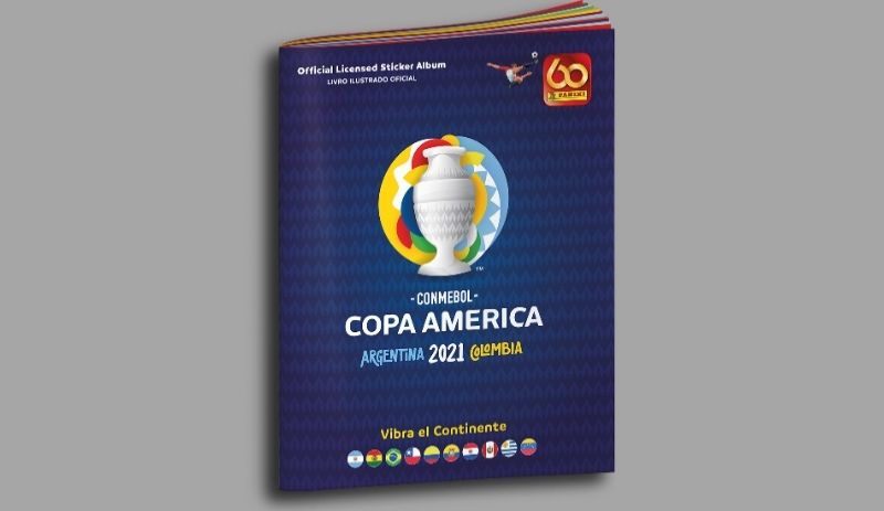 Panini Lança álbum De Figurinhas Da Conmebol Copa América 2021