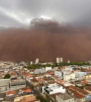 tempestade de areia-Tempestade-Tempestade de poeira-tempestade areia Brasil