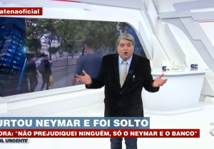Datena-Golpista que furtou Neymar-Debochado-Humilhado por Datena