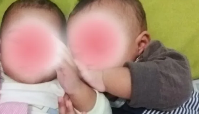 Bebês gêmeos morrem esmagados
