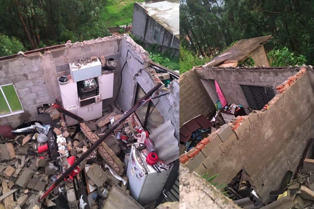 Jovem de Mairinque pede ajuda para reconstruir casa após tempestade