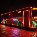 Ônibus Com Luzes E Clima De Natal Começam A Circular Em São Roque E Mairinque