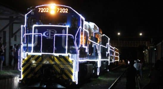 Trem De Natal Fará Desfile Iluminado Em São Roque Dia 19