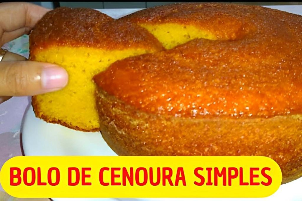 Bolo De Cenoura Simples