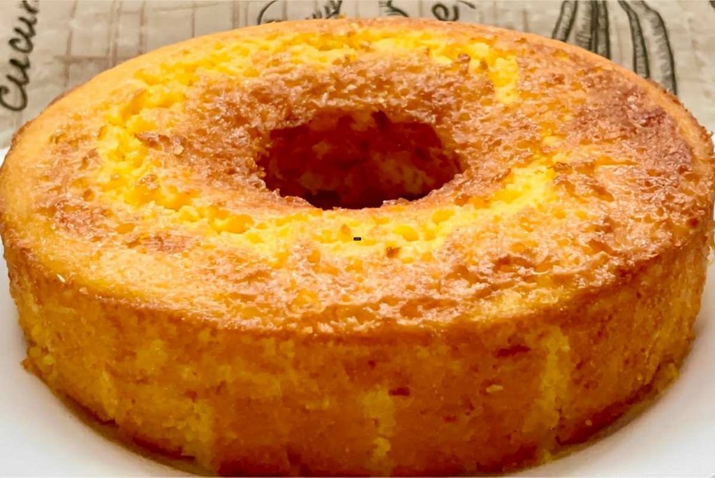 Bolo De Milho Sem Farinha