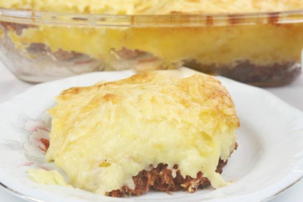 Escondidinho De Carne Seca Com Mandioca