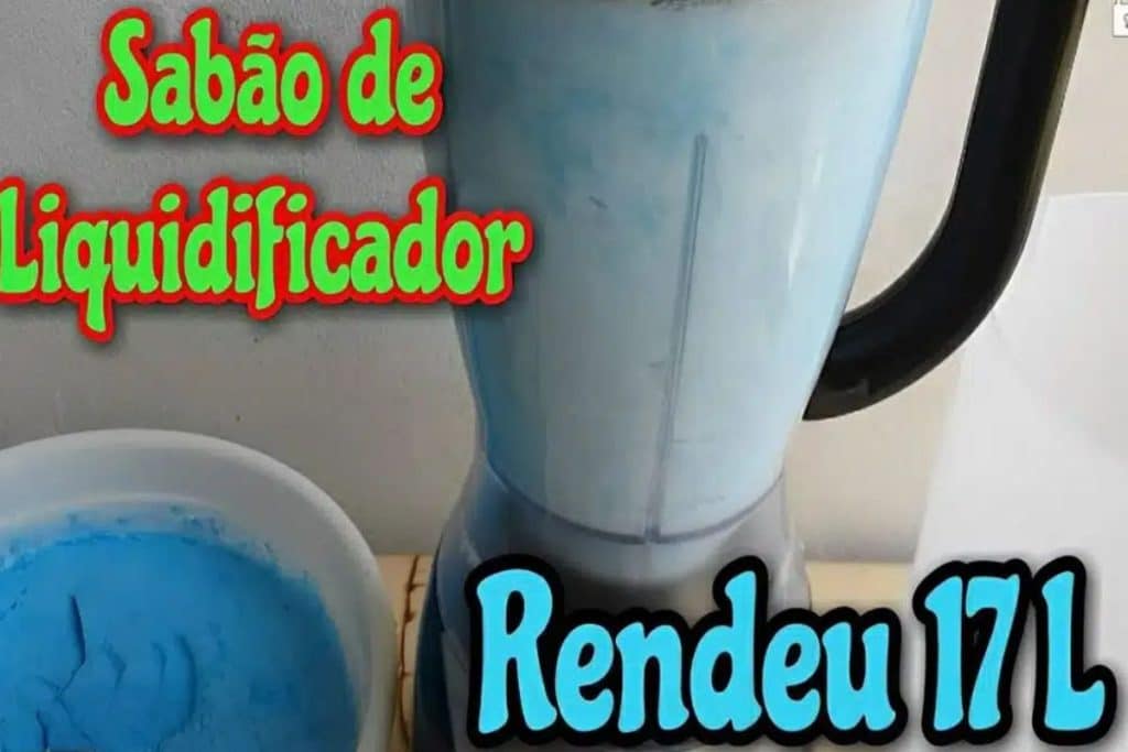 Sabão De Liquidificador