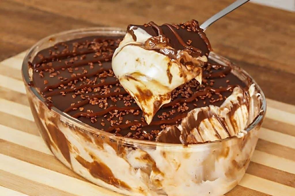 Sobremesa Gelada De Ninho Trufada