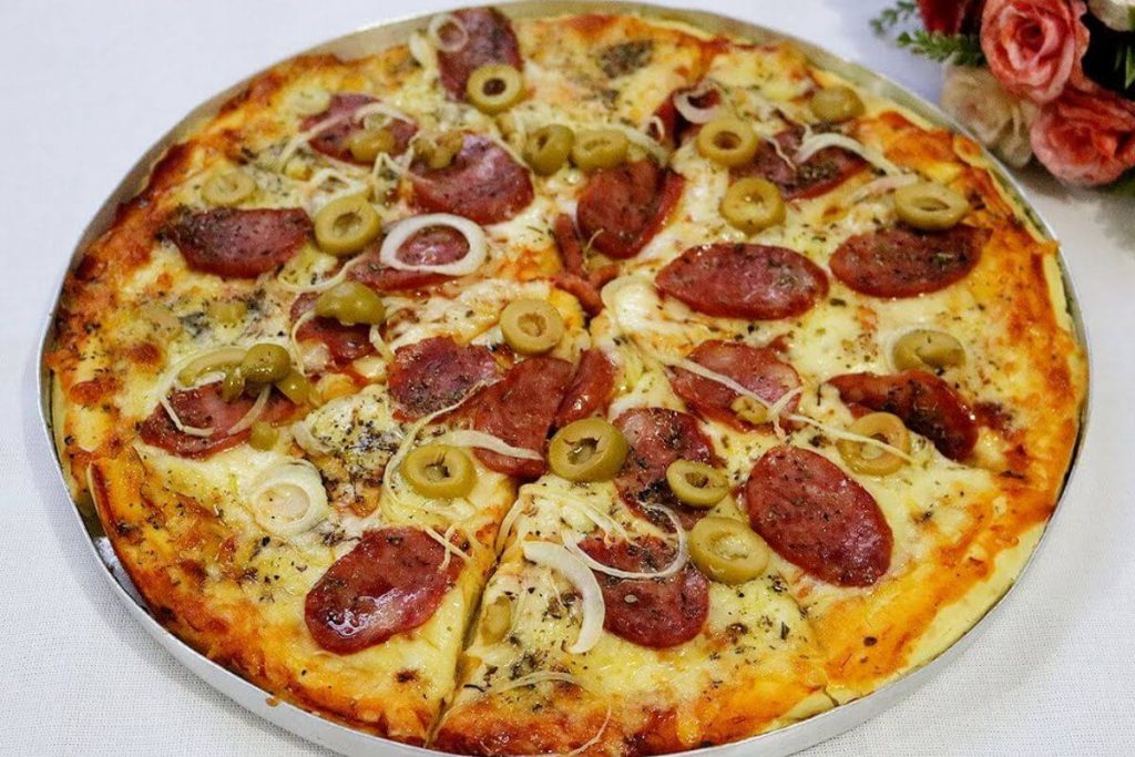 Pizza Caseira De Massa Mole