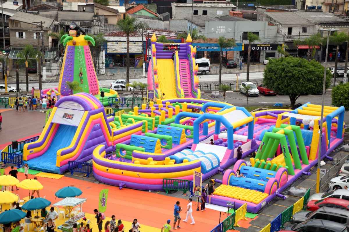 Campinas Recebe Maior Parque Inflável Da América Latina Neste Carnaval