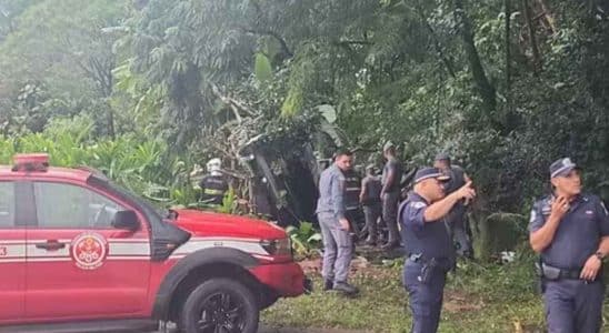 Helicóptero Com 7 Pessoas Cai Em Barueri. Piloto Ficou Preso Nas Ferragens