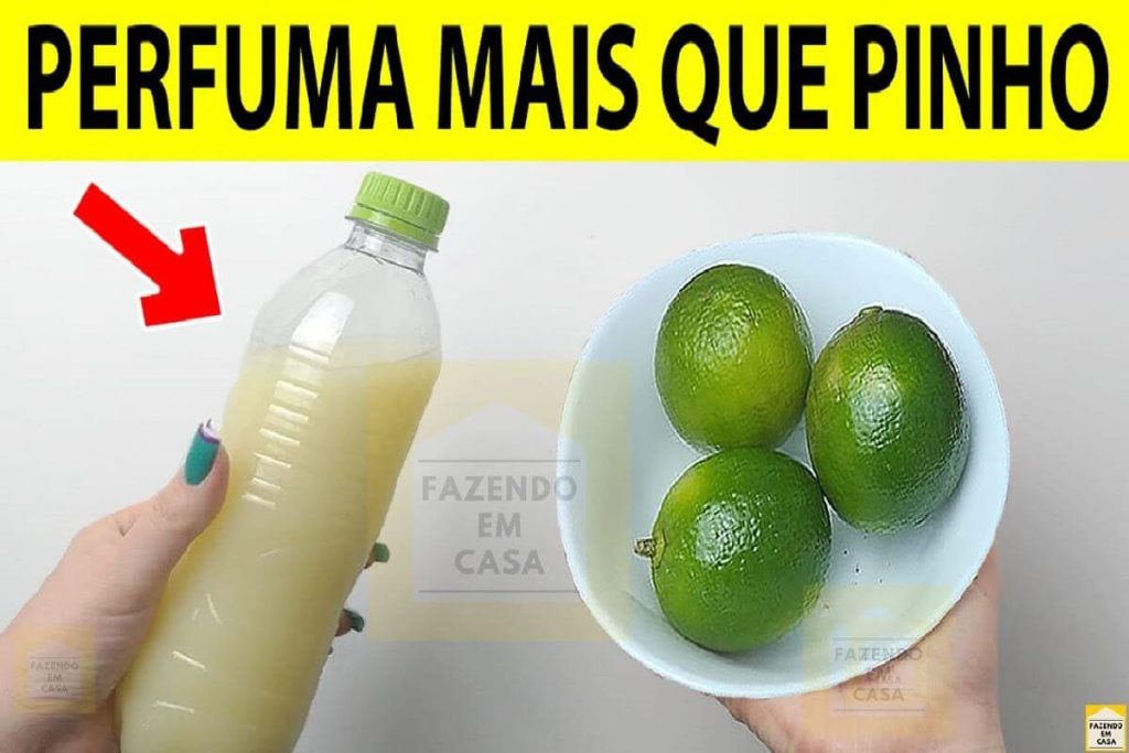 Desinfetante Caseiro