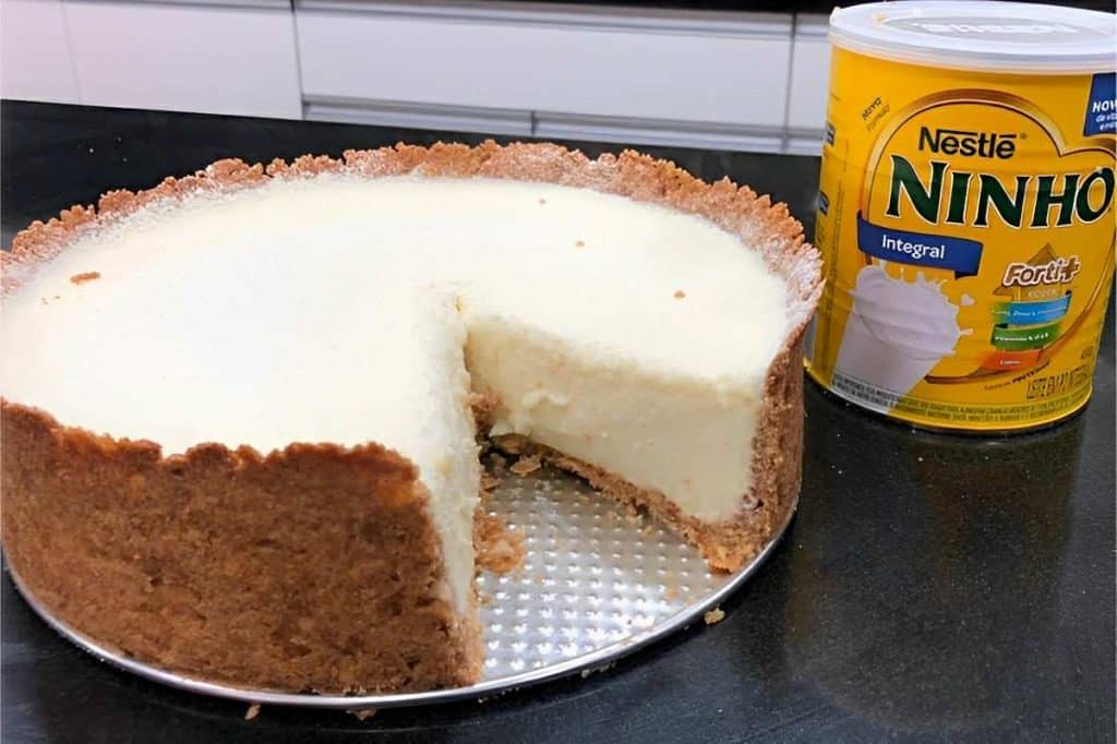 Torta Mousse De Leite Ninho