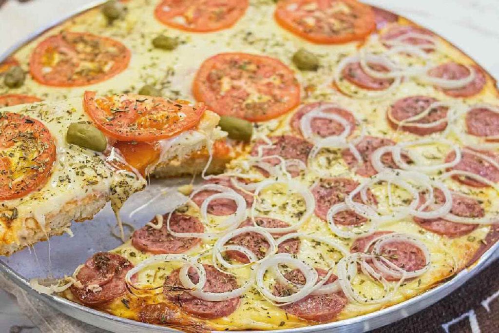 Pizza De Liquidificador
