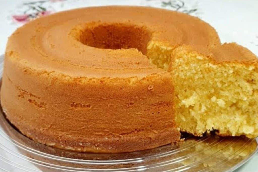 Bolo De Fubá Cozido