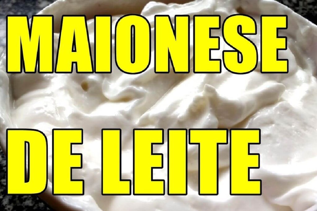 Maionese Caseira De Leite