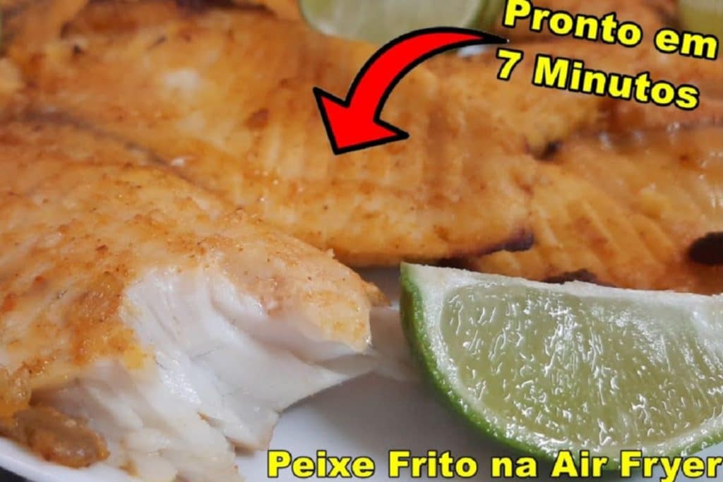 Peixe Frito Na Air Fryer