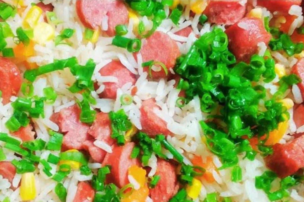Arroz Com Linguiça