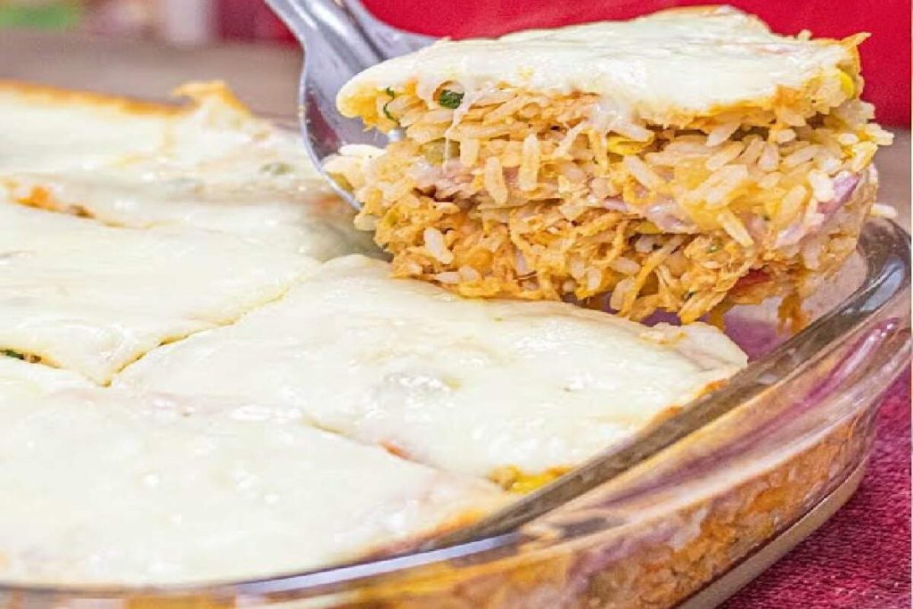 Arroz Temperado De Forno