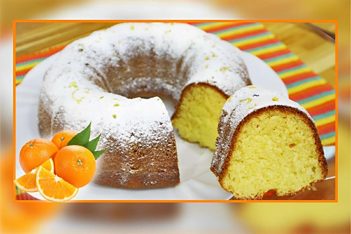 Bolo Caseiro De Laranja