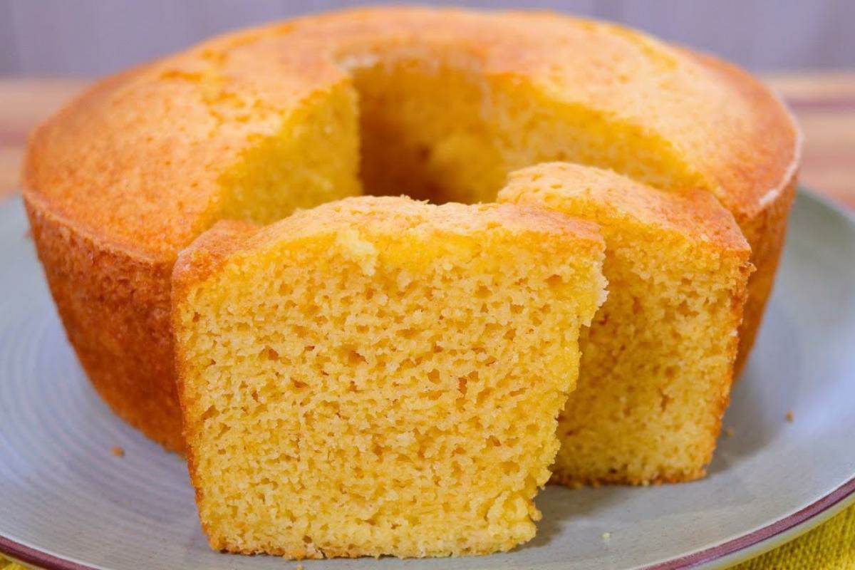 Bolo De Milho Sem Trigo