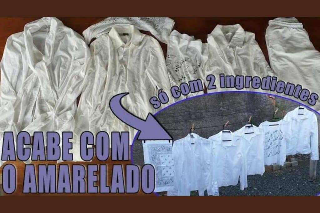 Como Tirar Amarelado De Roupa Branca
