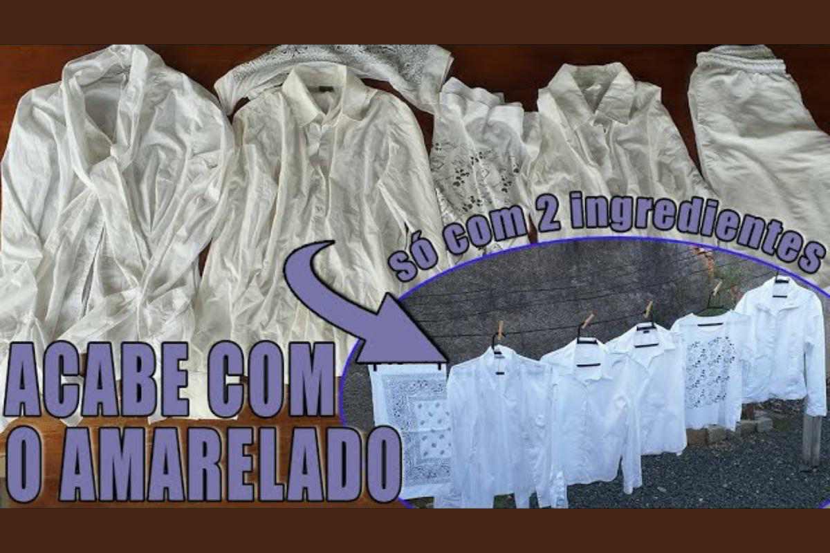 Como Tirar Amarelado De Roupa Branca