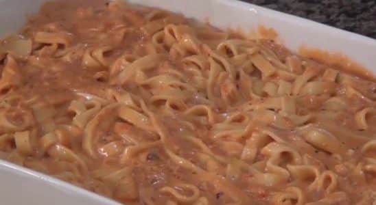 Macarrão Com Creme De Leite