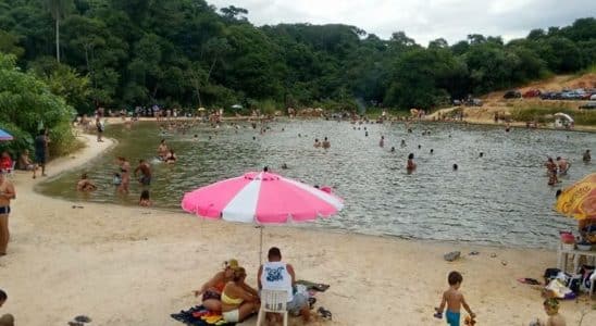 Calor Faz Moradores De São Roque Irem Para Praia Artificial Em Cidade Vizinha