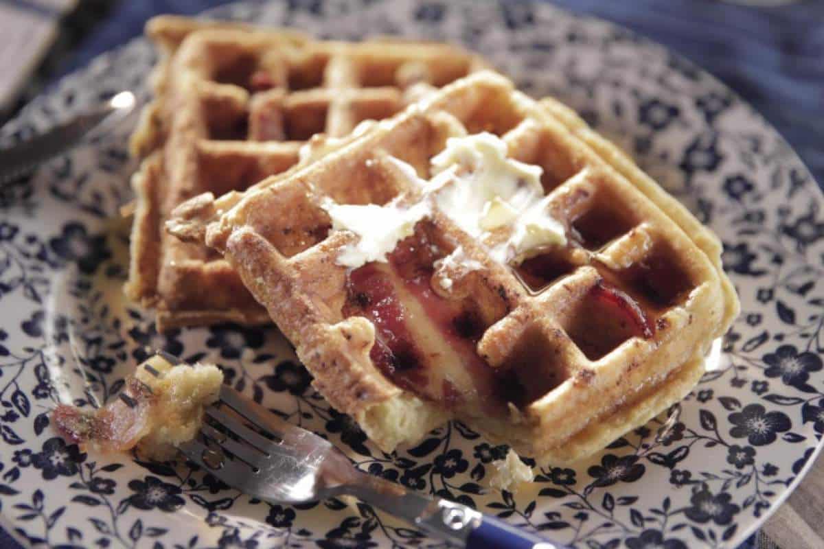 Waffle De Bacon