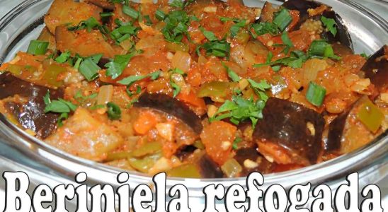 Berinjela Refogada