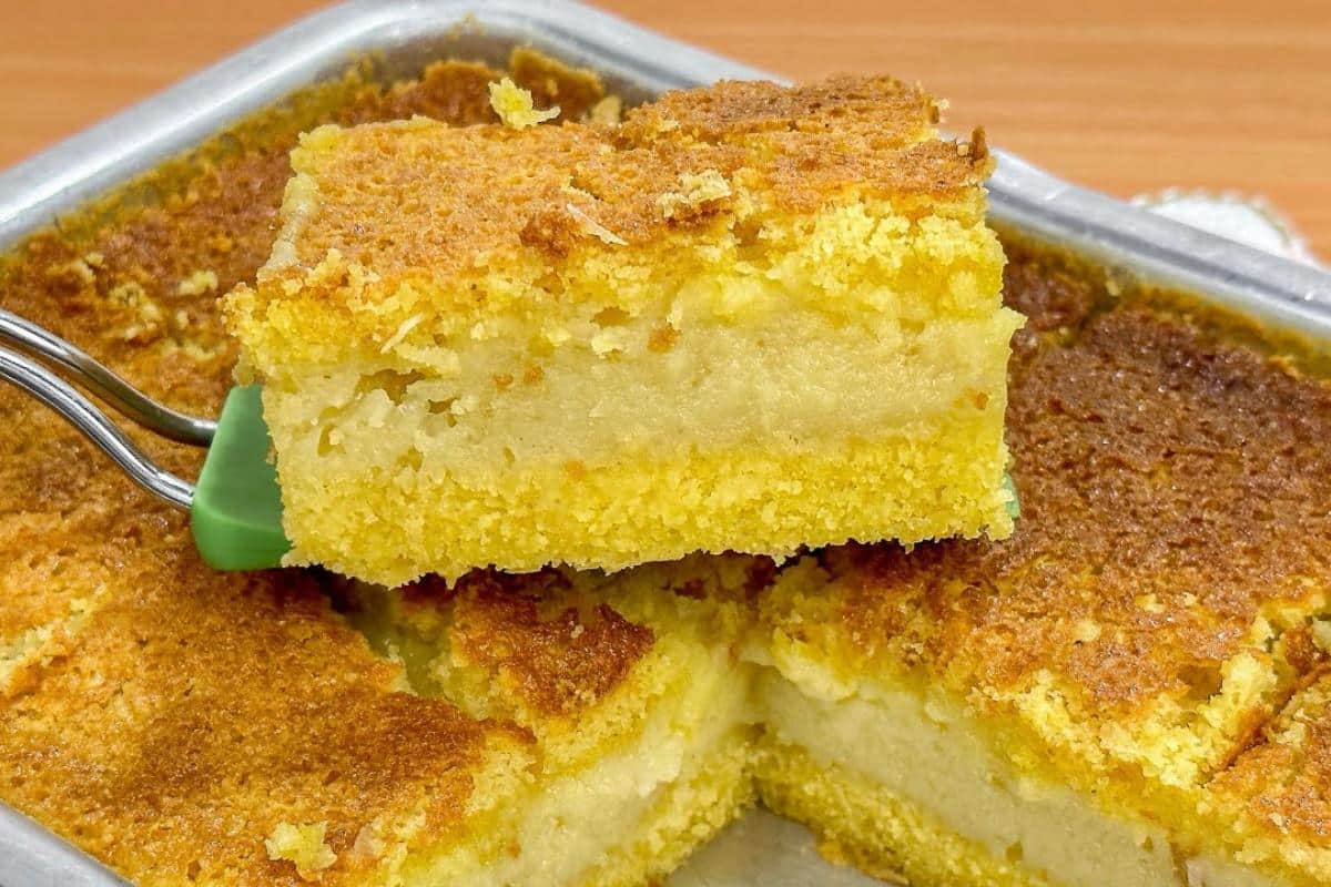 Bolo De Fubá Cremoso
