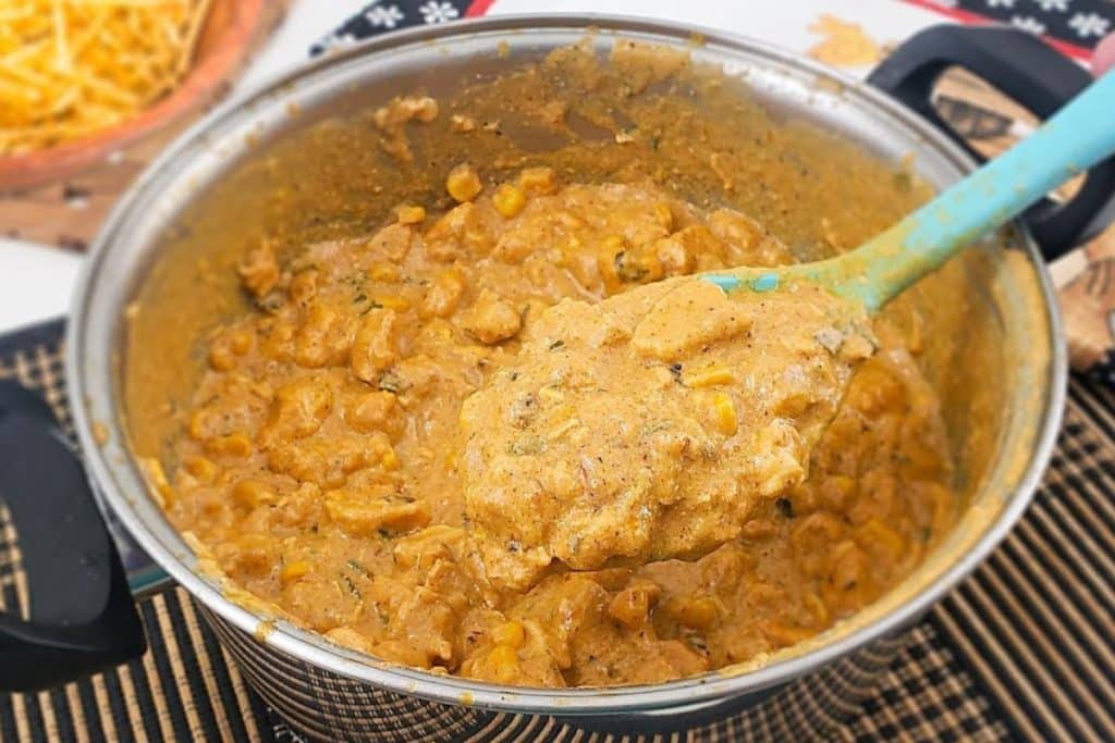 Estrogonofe De Frango Com Milho