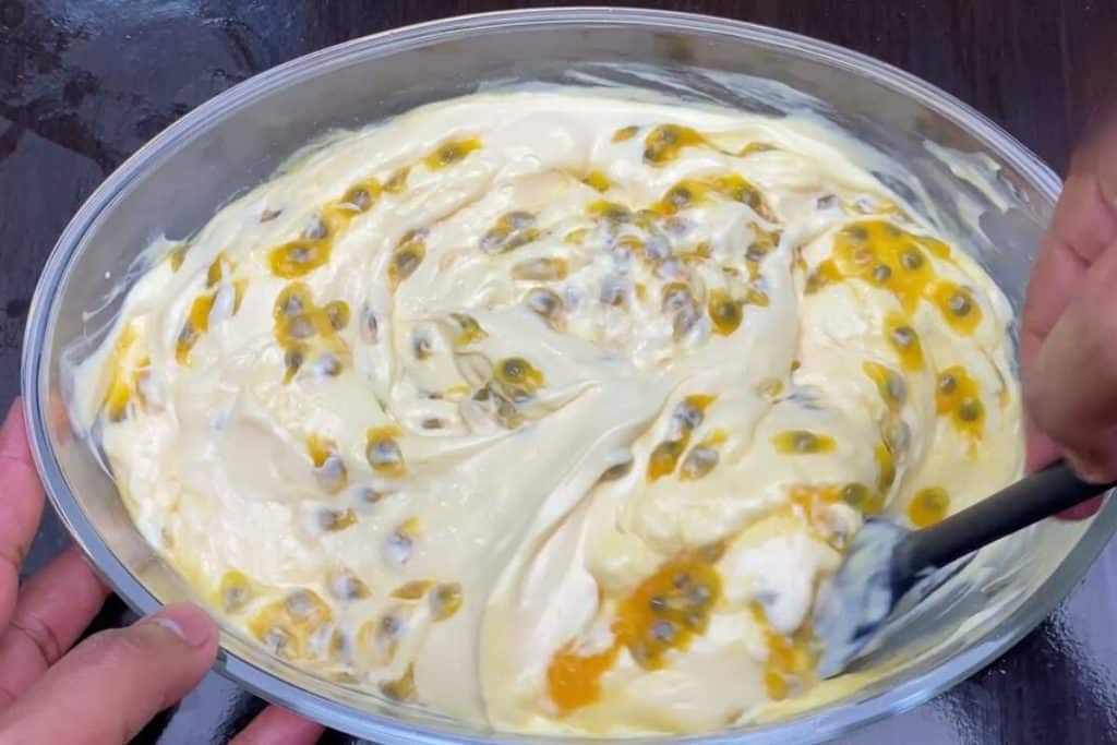 Mousse De Maracujá Com Leite Ninho