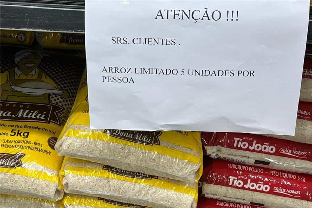 Pacotes De Arroz Supermercados