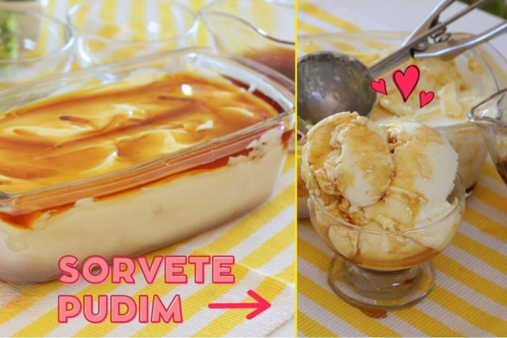 Sorvete De Pudim