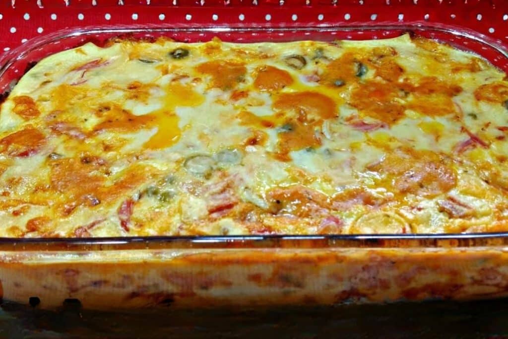 Torta De Presunto E Mussarela