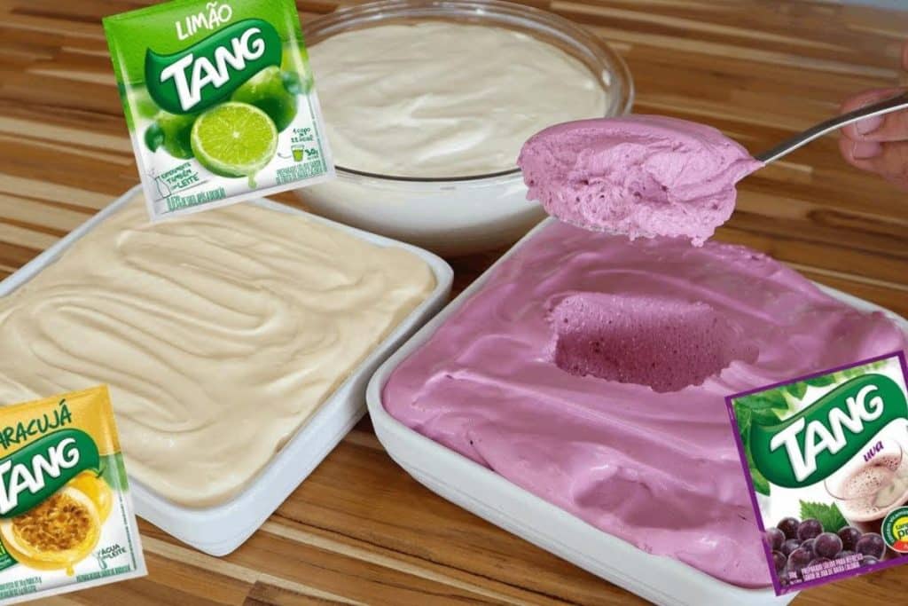 Mousse Com Suco Em Pó