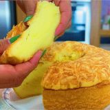 Bolo De Pão De Queijo De Liquidificador Super Fácil, Rápido E Saboroso! 1 Bolo De Pão De Queijo