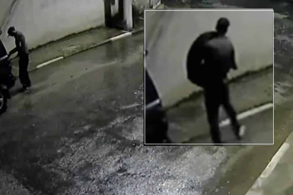 Homem É Filmado Furtando Roda De Parejo Em Bairro Popular De São Roque