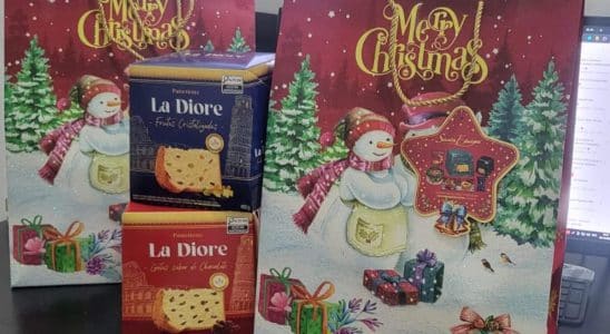 Loja Em Mairinque Vende Panetone A R$ 9,90 E Cesta Kit De Panetones De Santa Edwigens Por R$ 60