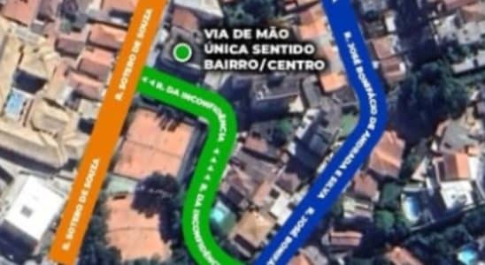 Mais Uma Mudança Do Setor De Trânsito Em São Roque, Rua Na Região Central Passa A Ser Mão Única E Motoristas Devem Ficar Atentos