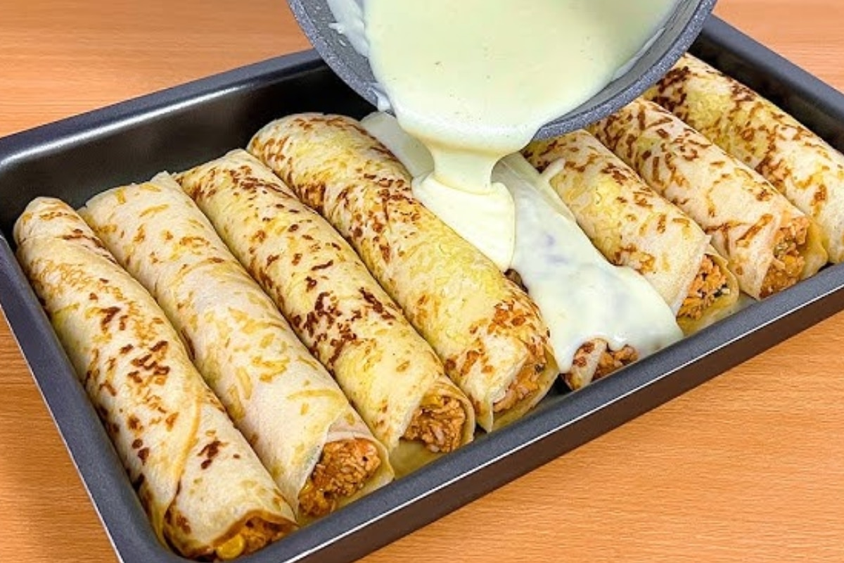 Panqueca Com Massa De Tapioca