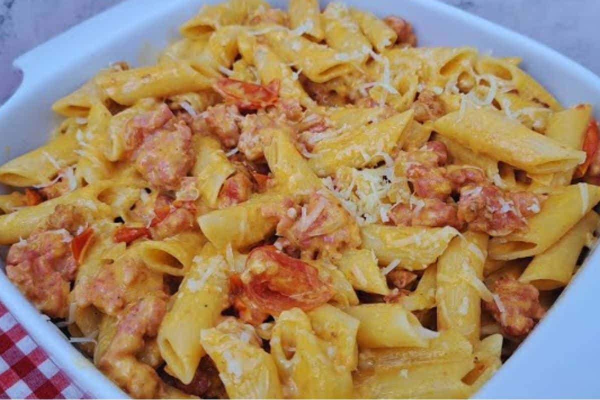 Macarrão Na Airfryer