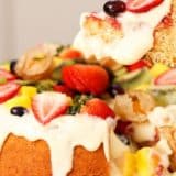 Bolo Tropical Com Iogurte Natural, Fácil De Fazer E Super Fit Para Quem Gosta De Receitas Fit