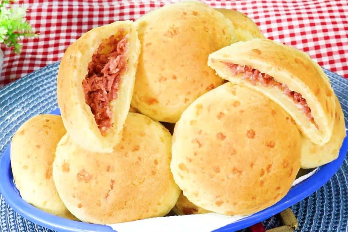 Pão De Queijo Recheado 2308