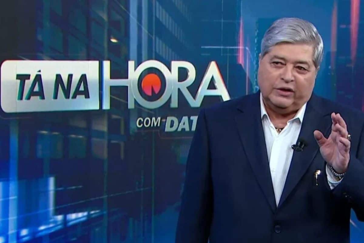Datena Pede Demissao Do Sbt Apos 6 Meses E Redetv Passa Rasteira No Ta Na Hora