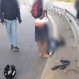 Duas Pessoas Ficam Feridos Apos Acidente Com Moto Em Rodovia De Sao Roque