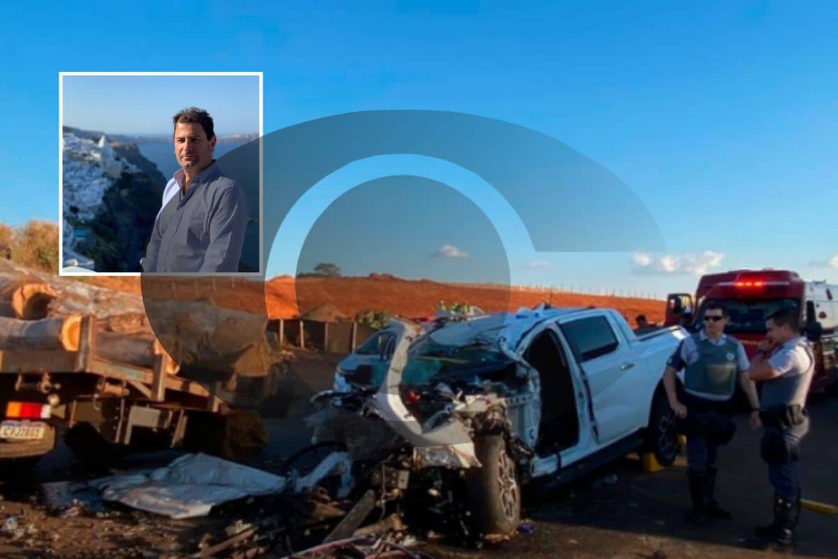 Empresario De Mairinque Fica Gravemente Ferido Ao Bater Caminhonete Em Caminhao De Lenha Em Cafelandia