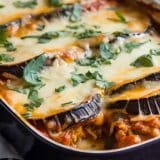 Lasanha De Berinjela Com Frango